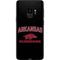 University of Arkansas-Fayetteville Razorbacks Black Galaxy S9 Skin
